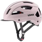 Uvex Stride Style - robuster Allround-Fahrradhelm mit individueller Größenanpassung - passgenau, sicher & vielseitig - Powder Matte - 53-56 cm