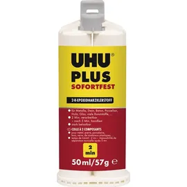 UHU Zweikomponentenkleber Plus Sofortfest 50 ml