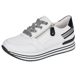 remonte D1312 Damen Low-Top Sneaker Weiß Weite