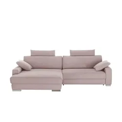 medium Ecksofa  Marilyn , rosa/pink , Maße (cm): B: 310 H: 88 T: 182