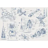 KOMAR Spacecraft Architec 400 x 280 cm