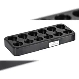 Duni LED-Ladestation 40 x 15,2 cm Schwarz,