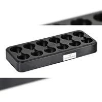 Duni LED-Ladestation 40 x 15,2 cm Schwarz,