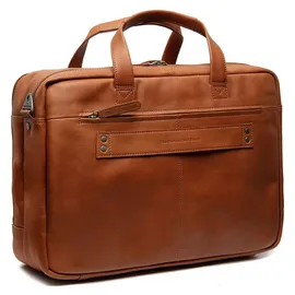 The Chesterfield Brand Wax Pull Up Aktentasche Leder 44 cm Laptopfach braun