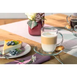 LEONARDO Latte Macchiato Tasse 0,38 l Transparent 12 St.
