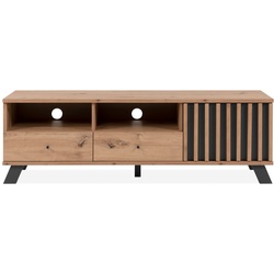 Finori Medan 56A TV-Board Holzwerkstoff/Artisan Oak/Anthrazit