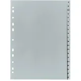 Herlitz Ordnerregister A4 A-Z Grau 20 St.