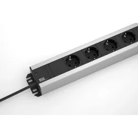 Bachmann Steckdosenleiste 2,00 m Schwarz 6 St.