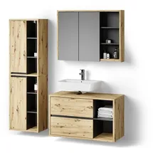 livinity® Vomano 3-tlg. Artisan-Eiche