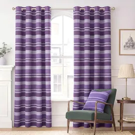 Homescapes ÖSENVORHANG Morocco blickdicht 2er-Set, 167/182 cm