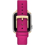Michael Kors Uhr für Frauen Bands für Apple Watch Uhrwerk Gehäusegröße mit einem Lederarmband MKS8061E