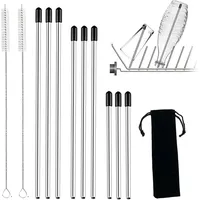 9 Stück Spülmaschineneinsatz Flaschen Kompatibel mit SodaStream, 3 Größen 15.2cm