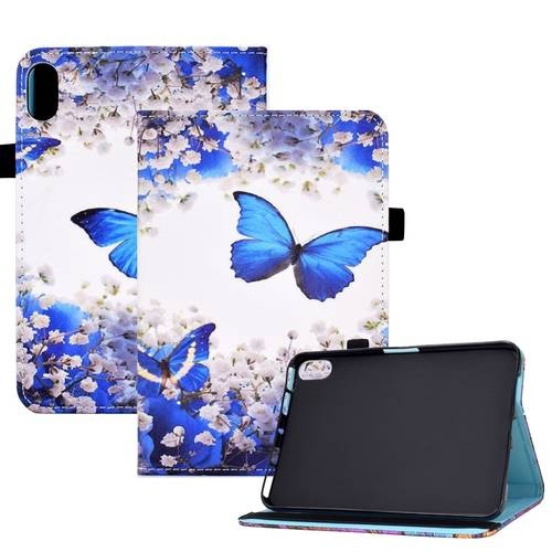 Für Apple iPad 10.9 2022 10. Generation Motiv Muster Tablet Tasche Kunst-Leder Hülle Etuis Cover Schutz Case Zubehör