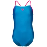 Arena Mädchen Badeanzug GIRLS ARENA SWIMSUIT LIGHT DR 005919-860 128 - Blue China-Freak Rose-Water - 128