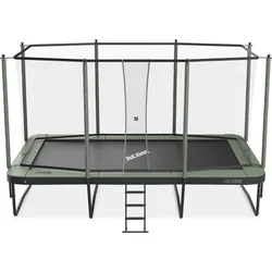 Air 16 Sport HD Rechteckiges Trampolin mit Netz und Leiter 500 CM