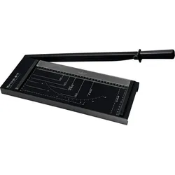 Hebelschneidemaschine Vantage 10, schwarz, Schnittleistung: 6 Blatt