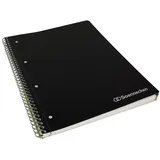 SOENNECKEN Meetingbook 3096 DIN A4 4fach gelocht 90g/qm schwarz