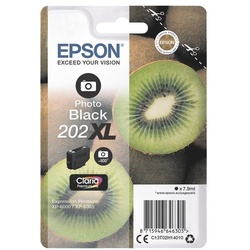 Epson Tintenpatrone Singlepack Photo »202XL« foto schwarz schwarz