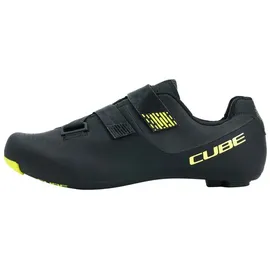 Cube Rd Sydrix Rennradschuhe Schwarz/Lime 42