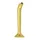 ich-zapfe Schanksäule, Bierzapfsäule, Gold, 1-leitig, elegant,