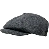 WEROR Schiebermütze Herren – Schirmmütze Flatcap Herrenmütze mit Schirm - Baumwollfutter - WEROR-321.1 (60-61, Anthrazit) - 60-61