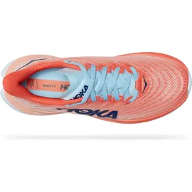 Hoka One One Mach 5 Damen camellia/peach parfait 40 2/3