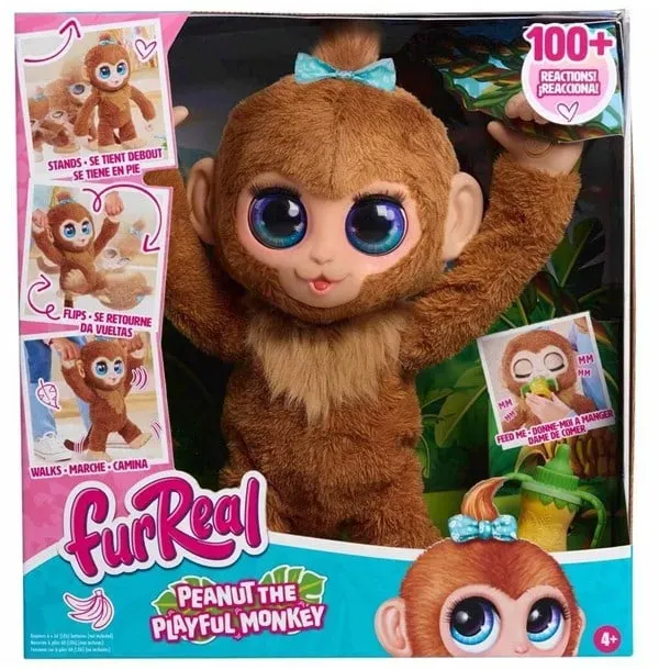 Peanut The Playful Monkey 40 cm