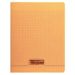 Calligraphe 10x PIQ.8000 PP Ora 17X22 60P SEYES 90G- Orange 18118C