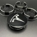 HAAXSHOC Nabendeckel, für Tesla Model 3 X S 65mm Auto Nabendeckel Nabenmitte Abdeckung Rad Center Cap Ersatzteile Auto Nabendeckel Zubehör,A