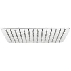 Aloni Regendusche Brause Chrom eckig 20x20cm Kopfbrause Rainshower Spiegeleffekt