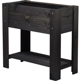 Dobar Urban Hochbeet 80,3 x 40 x 74,8 cm Anthrazit