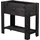 Dobar Urban Hochbeet 80,3 x 40 x 74,8 cm Anthrazit