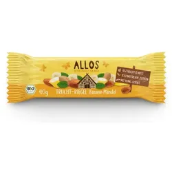 Allos Fruchtriegel Banane Mandel bio