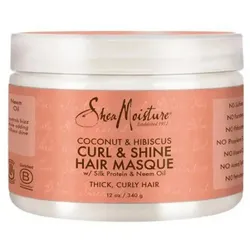 SHEA MOISTURE  Coconut & Hibiscus Curl & Shine Hair Masque 340g 384 ml