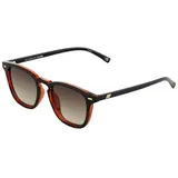 LE SPECS NO BIGGIE Unisex-Sonnenbrille Vollrand Quadratisch Kunststoff-Gestell, schwarz