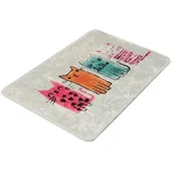 Badematte Katzen Farbe