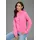 delmao Kapuzensweatshirt mit Print rosa 36/38