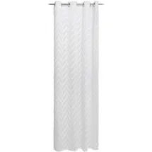 Gözze Ösenschal Rombo 140 x 245 cm Polyester Weiß