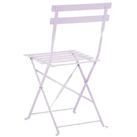 Beliani Balkonset 3-tlg. Violett
