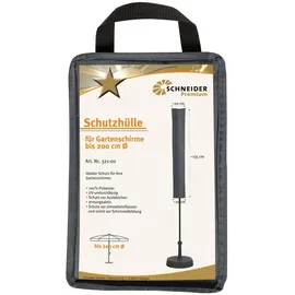 Schneider Schirmhülle Premium Polyester Grau
