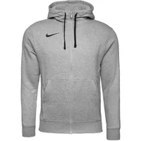 Nike Park 20 Fleece Kapuzenjacke Herren dk grey heather/black/black XL