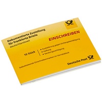 Deutsche Post 2,65 € Einschreibenmarken selbstklebend 10 St.