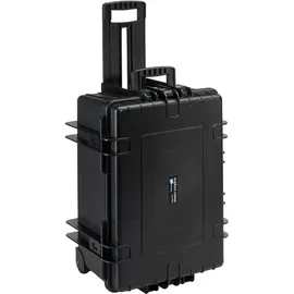 B&W International Outdoor Case Type 6800 schwarz + Facheinteilung