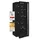 Exquisit GKS240-GT-160C Getränkekühlschrank (237 l, 1400 mm hoch, Schwarz)