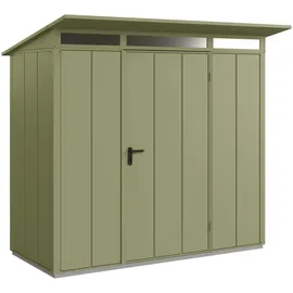 Hörmann Berry Gerätehaus 2,48 x 1,53 m Schilfgrün