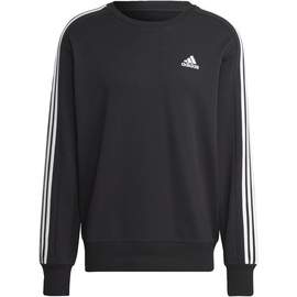 adidas Essentials French Terry 3-Stripes Sweatshirt black, XXL