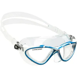 Cressi Planet Schwimmmaske Weiß Blau