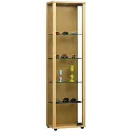 VCM my home Edana Mini Vitrine buche 4 Fachböden