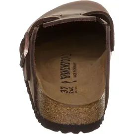 Birkenstock Boston Nubukleder geölt schmal habana 43