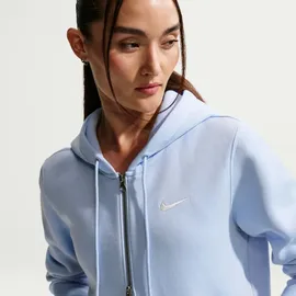 Nike Phoenix Sweatjacke Damen in hydrogen blue/sail S
